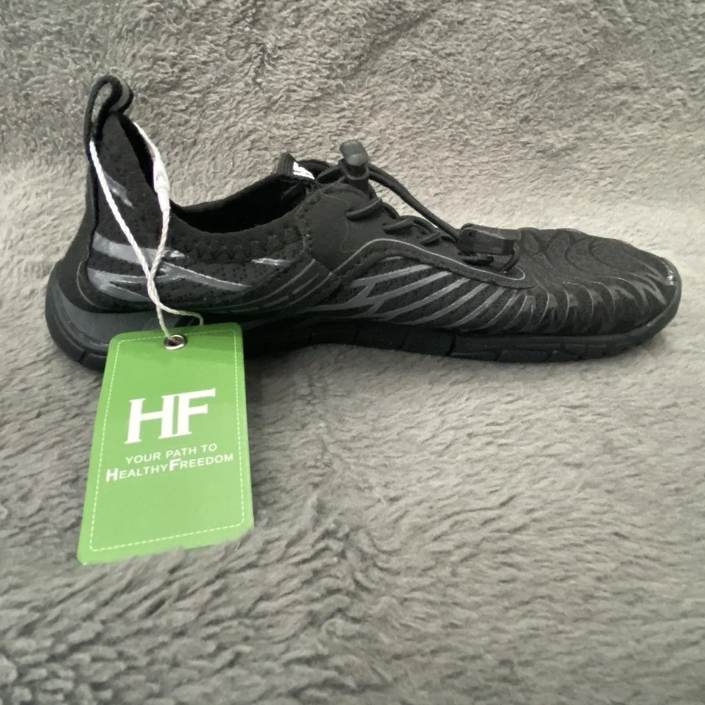 Barefoot Healthy Freedom NonSlip Barefoot Shoes Black Womens Size 36 (5.5-6) NWT
